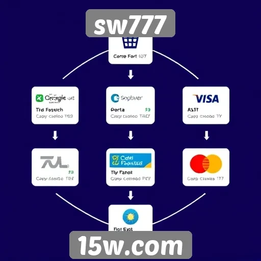 Funcionamento do sistema de pagamento no site sw777